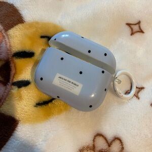Blue Polka Dot AirPod Case